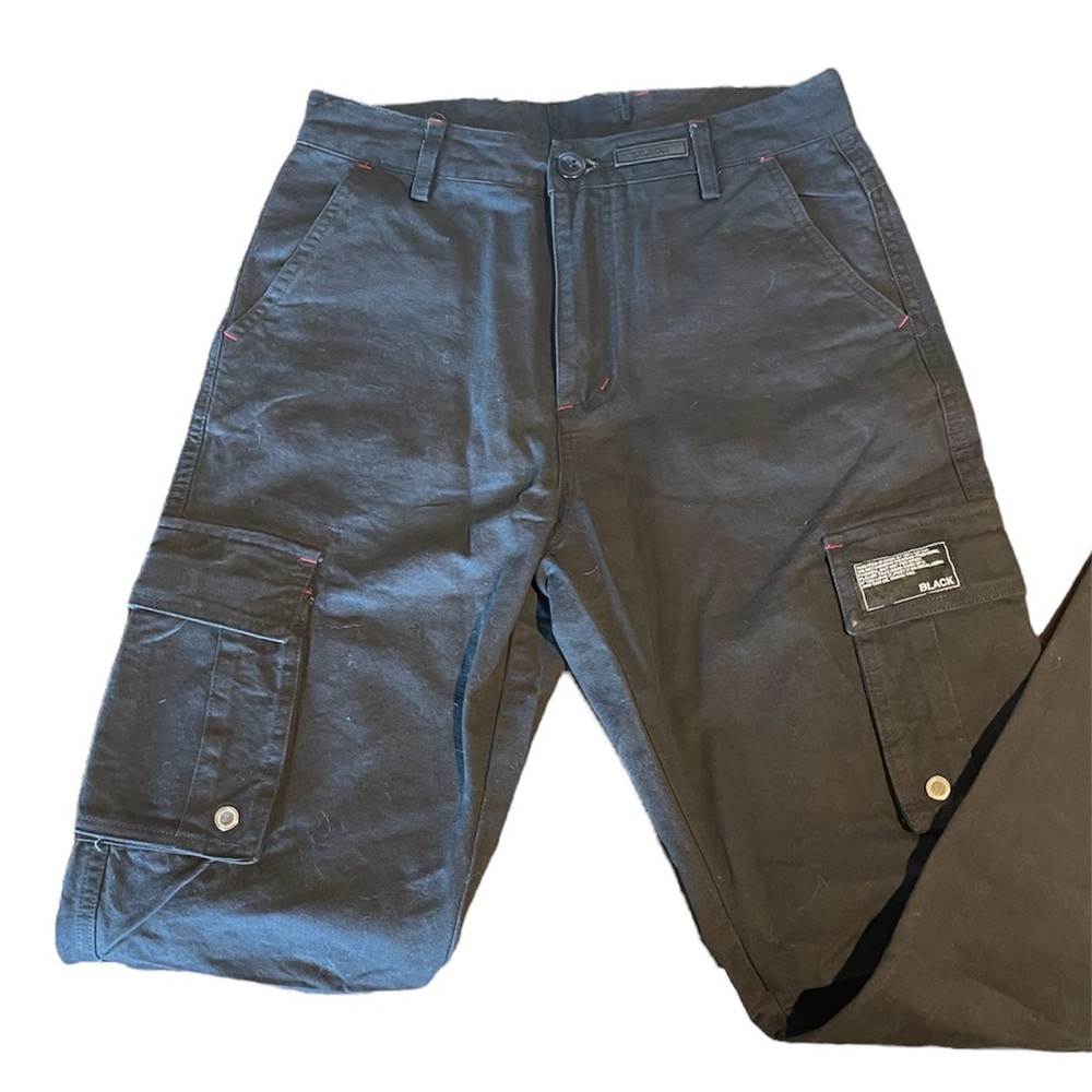 Black Men's Chinos & Khakis - Black